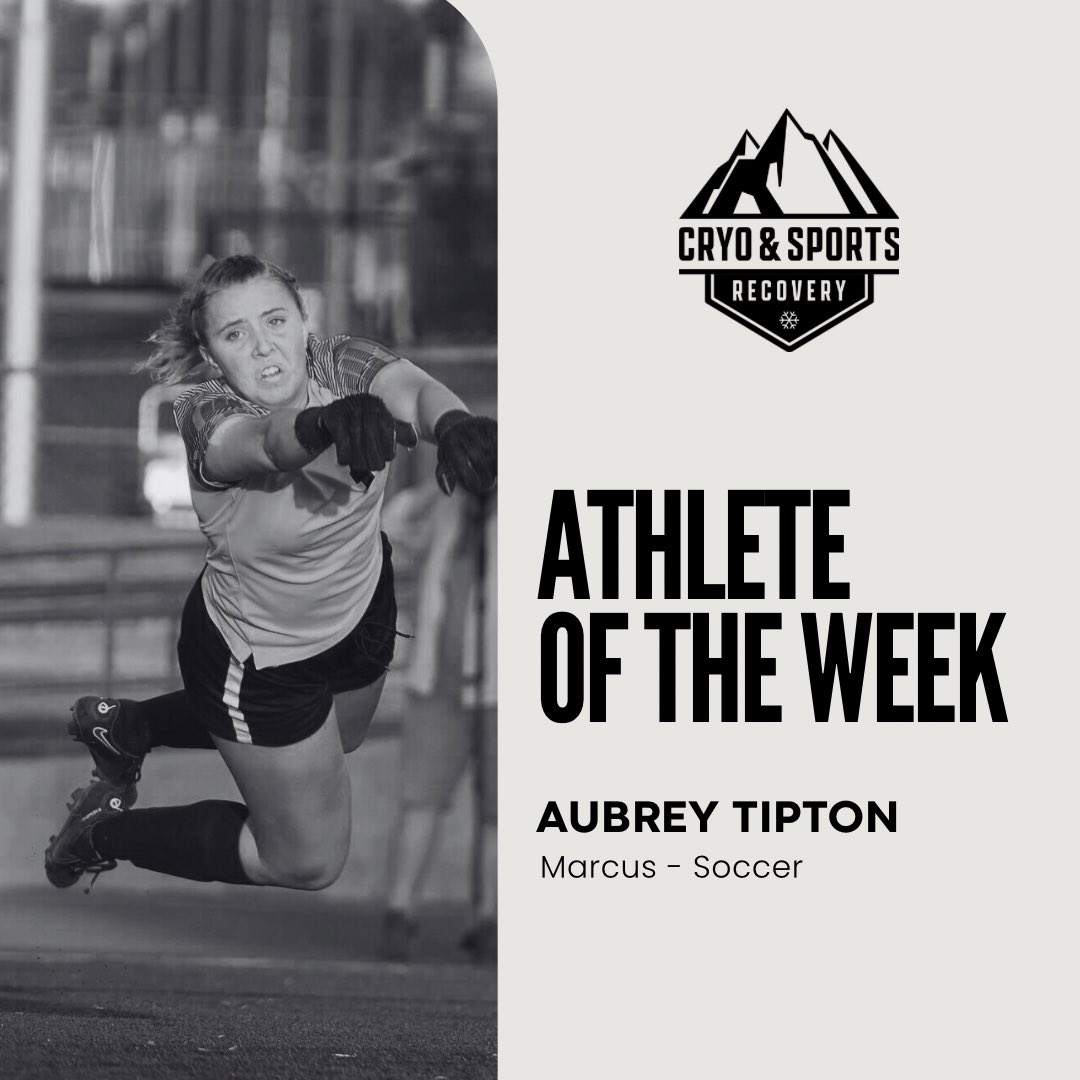 Week 25 <a href="/chiro_pt/">PT&Chiro Concepts</a> Athlete of the Week.

The protector of the goal from Marcus
<a href="/AubreyTipton06/">Aubrey Tipton</a>