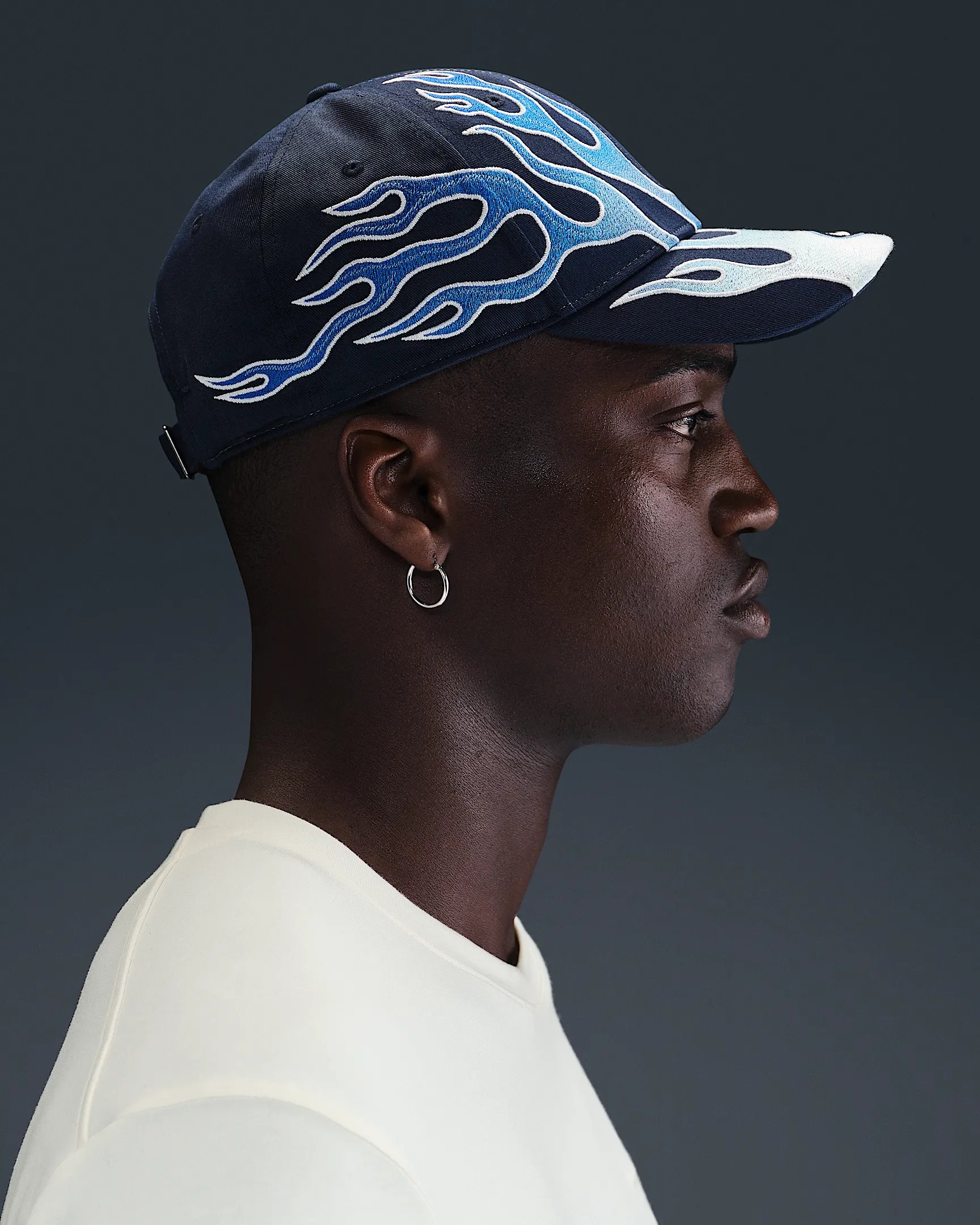 Nike Structured OG Flame Club Cap Black Men's - SS25 - US
