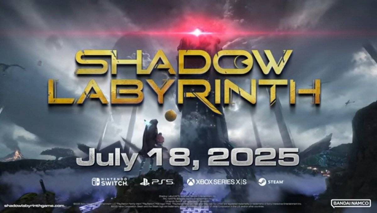 stryder33's tweet photo. Gameplay trailer de #ShadowLabyrinth  de #bandainamco à retrouver sur @PACMANOfficial https://t.co/N0NBXC4Pu2 https://t.co/R8HqhEKnaS