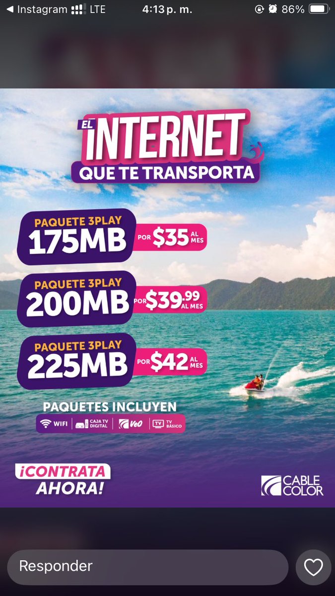 TutoushHD's tweet photo. @mateo19921987 @TigoElSalvador @Defensoria_910 @nayibbukele Feliz Dia, le dejo las promociones de Cable Color por si decide en algún momento cambiarse con nosotros, tenemos tecnología FTTH (Fibra Óptica), Cableado Propio y Simetría + TV  Pregunte por disponibilidad en su zona: https://t.co/CHi5gH7HSZ https://t.co/VC5EMLynrG