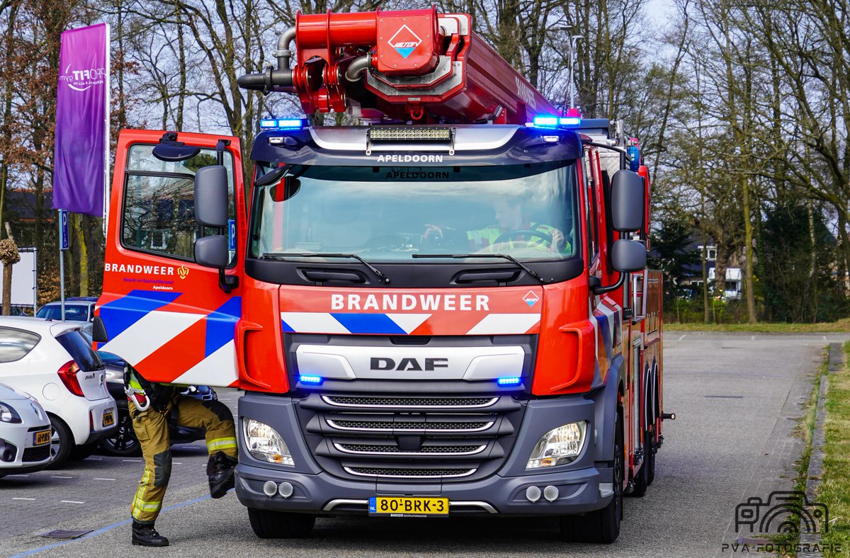 Sportschool ontruimd na brandmelding in Apeldoorn