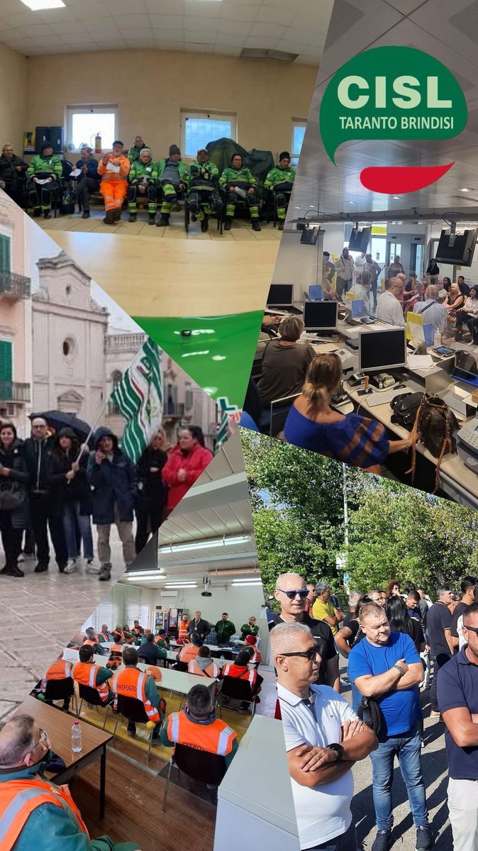 CislTaBr's tweet photo. 🟢DENTRO OGNI VERTENZA CON DIGNITÀ 🟢

Ogni #vertenza ha un volto, una famiglia, un futuro in bilico.
La #CISLTarantoBrindisi c’è: ascolta, contratta, agisce.
Al #Congresso portiamo queste voci.

#CISL #Taranto #Brindisi https://t.co/imgmaLRiyo