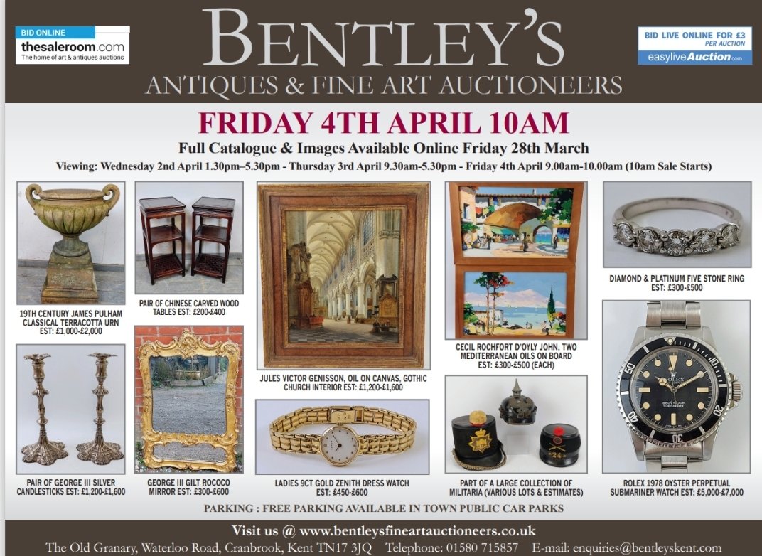 Bentley's Auctioneers tweet media