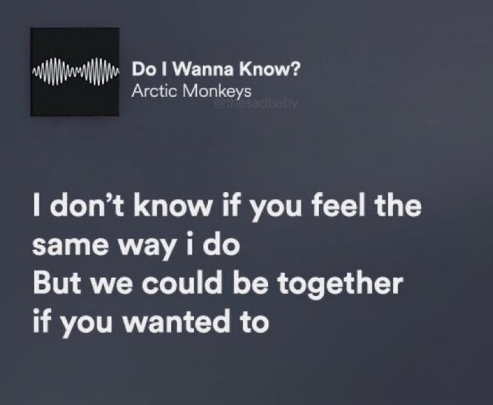 thesadbaby's tweet photo. arctic monkeys. https://t.co/yvTC8M8yrg