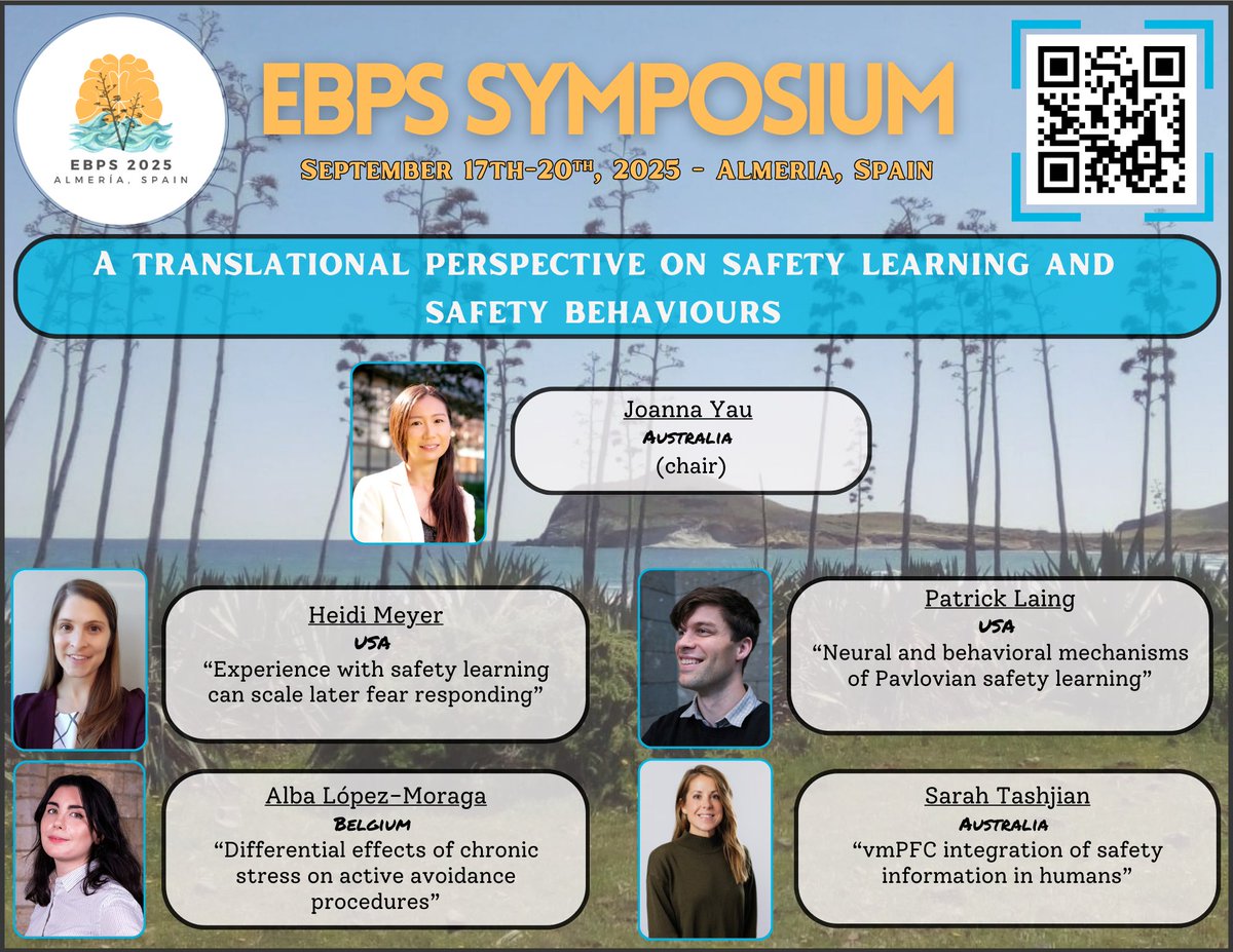 Eur Behav Pharm Soc. (@eurbehavpharm) on Twitter photo If that is not enough of a difficult decision, symposia 3 in this parallel session is chaired by <a href="/joannaoyy/">Joanna O-Y Yau</a> exploring different translational perspectives in safety learning and safety behaviours! If that is not enough of a difficult decision, symposia 3 in this parallel session is chaired by <a href="/joannaoyy/">Joanna O-Y Yau</a> exploring different translational perspectives in safety learning and safety behaviours!