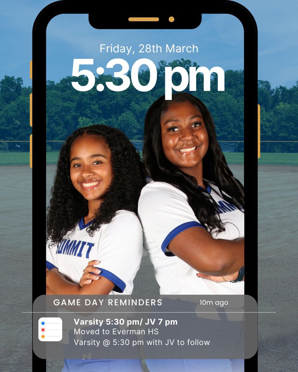 It’s game day!! Come out to Everman HS to cheer on your Lady Jags tonight!! See you there! 🐆💙🥎