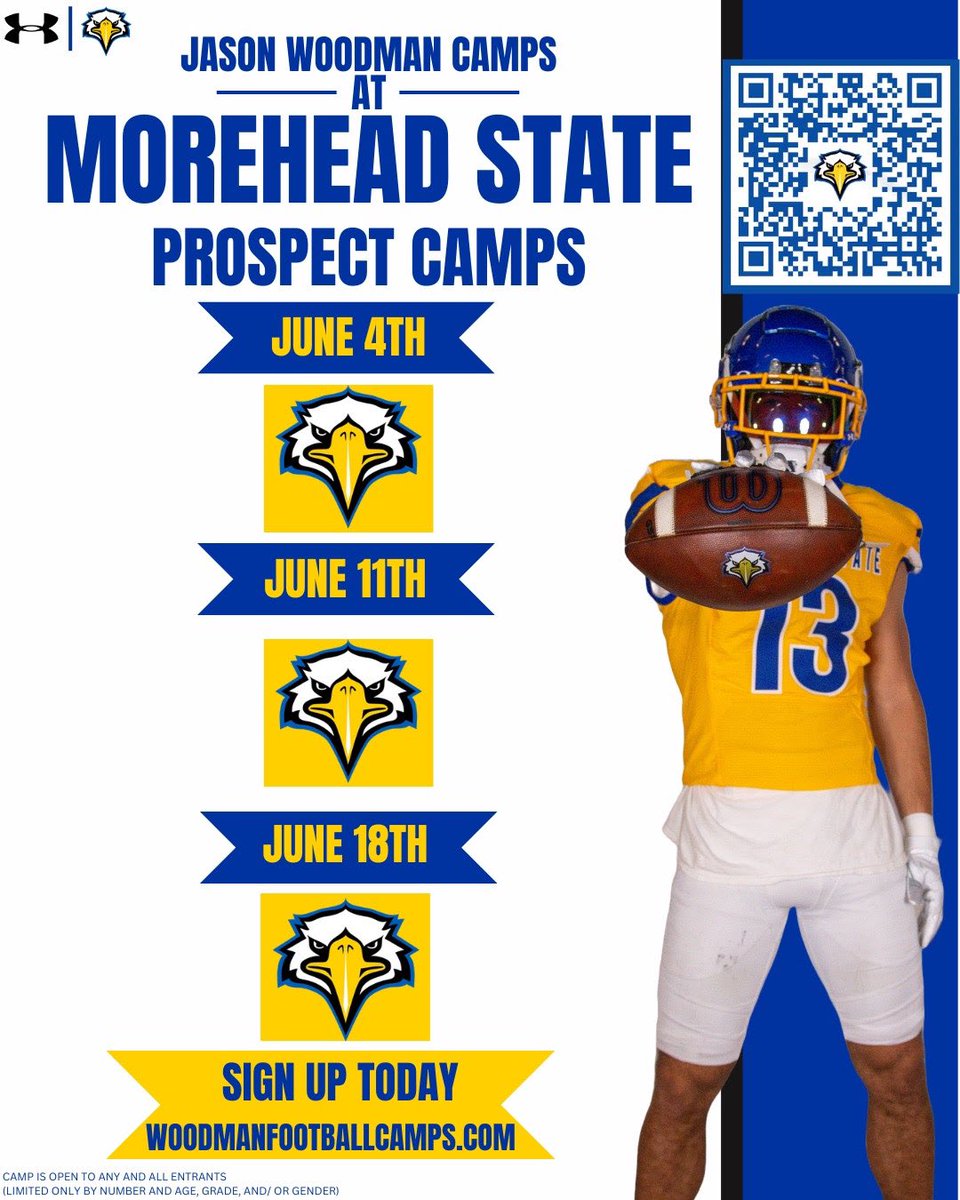 Thank you <a href="/CoachA_Schmidt/">Austin Schmidt</a> for the invite to <a href="/MSUEaglesFB/">Morehead State Football</a> camps! <a href="/HLR_FOOTBALL/">Richards Football</a> <a href="/CoachShen/">Anthony Sheehan</a> <a href="/Coachziemba46/">Adam Ziemba</a> <a href="/PrepRedzoneIL/">Prep Redzone Illinois</a> <a href="/EDGYTIM/">Timothy “EDGYTIM” OHalloran</a> <a href="/gobigrecruiting/">Go Big Recruiting</a> <a href="/AllenTrieu/">Allen Trieu</a>