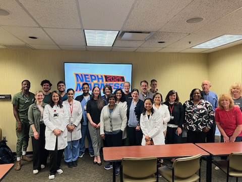The other March Madness 🎉
UofLKidney grand rounds filling out our @Nephmadness 2025 bracket with heated discussions. Fingers crossed that we picked a winner! #nephrology #NephMadness