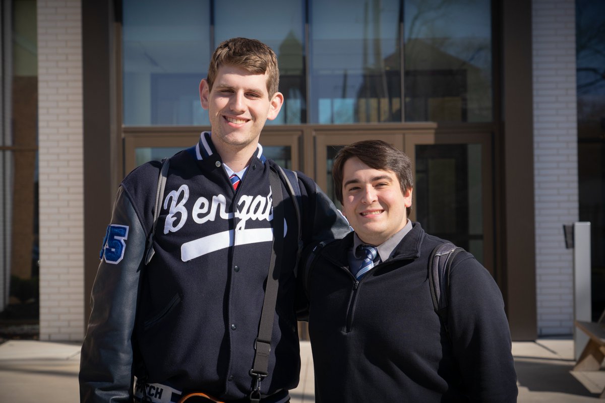 Congratulations to Dominic Flauto ’26 for being selected to the Diocesan Youth Advisory Council!

Dominic (right) can be seen here with outgoing Youth Advisory Council Member, Charles Koppitch ’25.