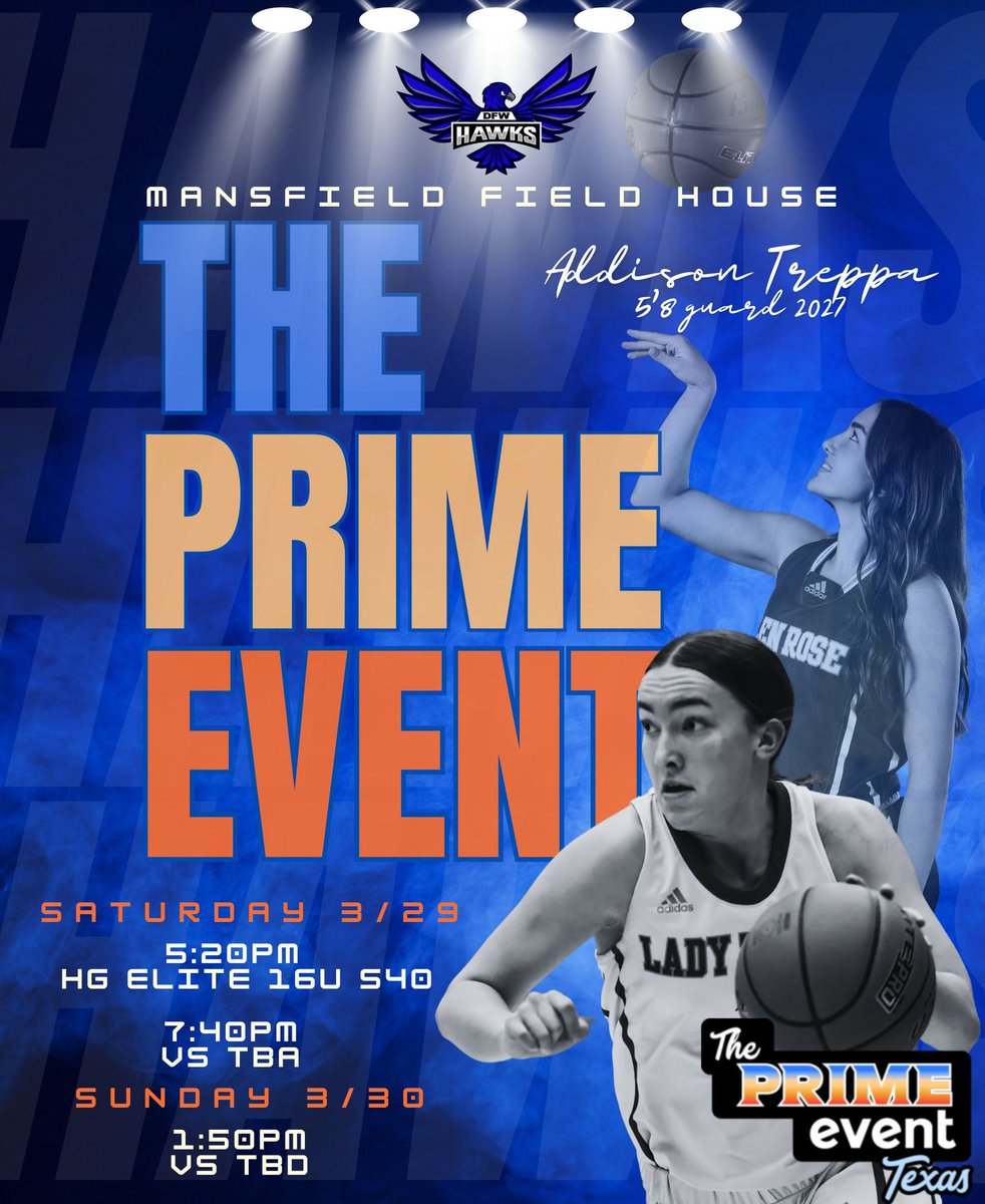 Starting the season back up at Prime Event!