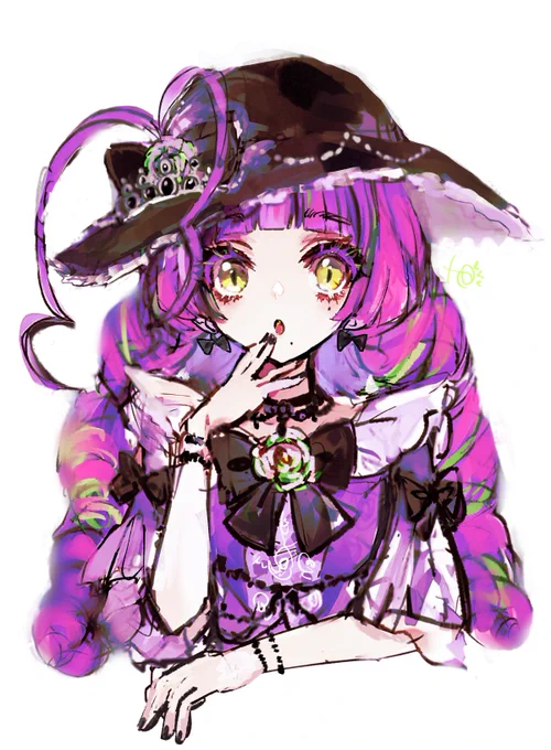 アイドルテーブルトークプリパラ み～んなであそぼう!ダイスキTVホビージャパンさんでの体験セッション用に描き下ろしたマイキャラちゃんを公開しますキャラシの参考にしてみてねあなたのアイドルが主役です#TRPG #pripara #プリパラ 