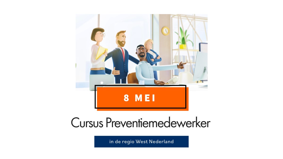 🚖 Werkgevers in zorgvervoer- &amp; taxibranche: nieuwe datum voor Preventiemedewerker cursus!
📅 8 mei | 📍 Regio West-Nederland
🎓 Leer hoe je veilig en gezond werken bevordert
💰 Gratis deelname!
#Preventiemedewerker #VeiligWerken #RIE