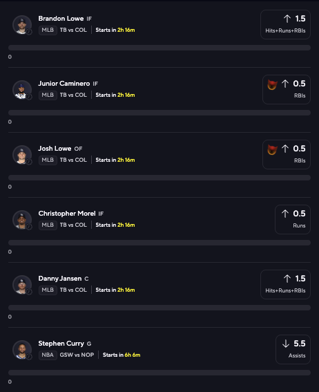 Trident_DFS's tweet image. EARLY GAME CORRO ⚾️

I'm giving $100 to someone who LIKES + RTs this post if EITHER of these slips smack! MUST BE FOLLOWING!  

LINKS TO TAIL BELOW 🧵 

#GamblingTwitter | #PrizePicks