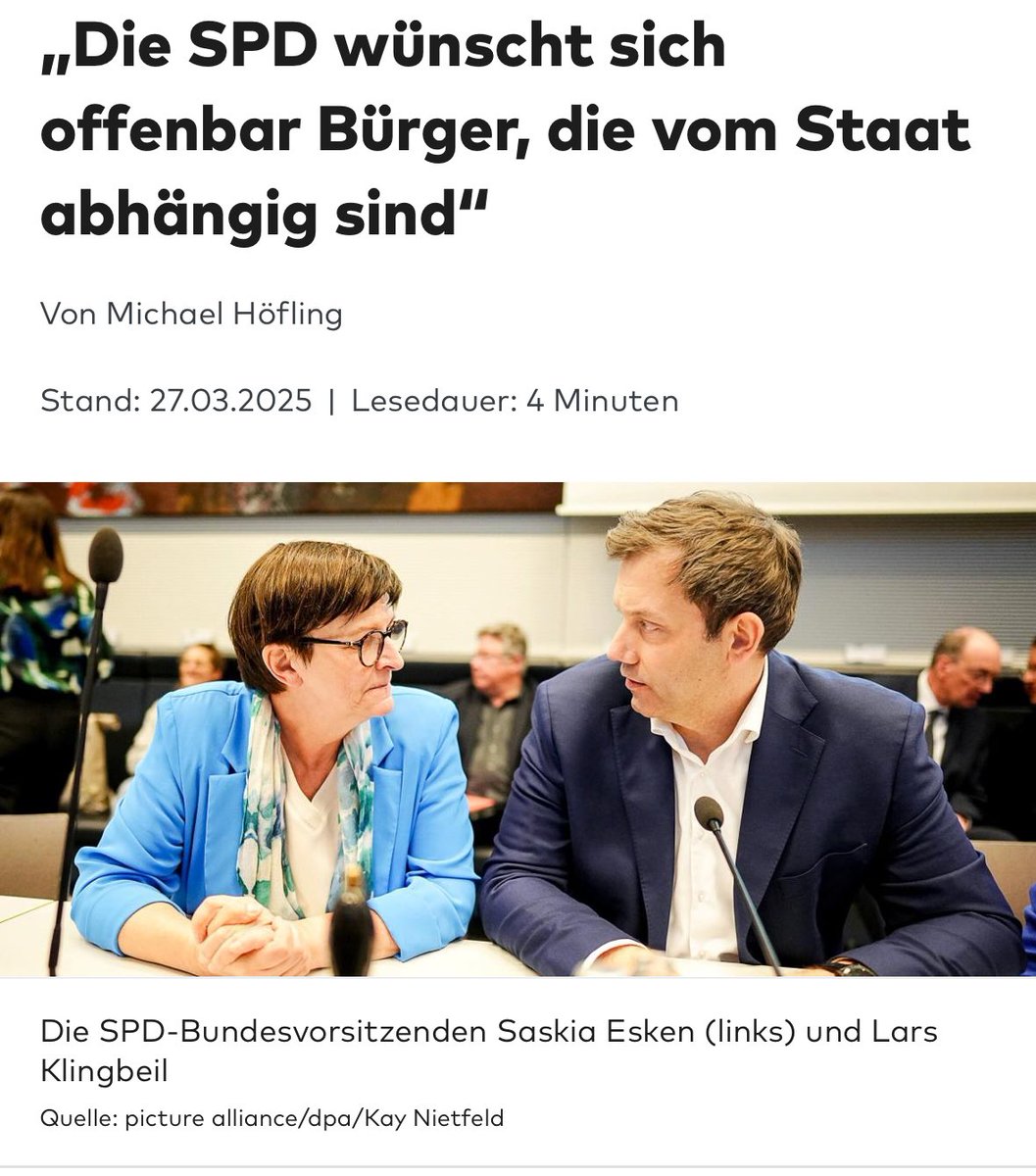 Natürlich wollen die das 🙂 Abhängige unmündige Bürger sind leichter zu Steuern für das Linke Pack  #SPD #DieLinke #Aktionär #Altersvorsorge #CDU
