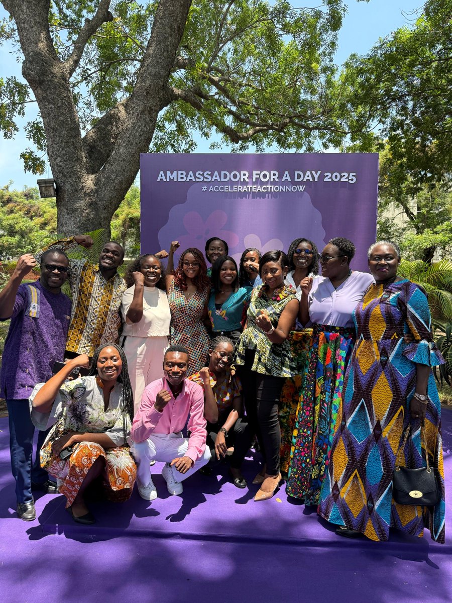 4th year of #AmbassadorForADay!🥳

Celebrating these impressive young women, hearing their voices, supporting their dreams, which were inspiring to hear. With business, with performers and with diplomats; together to #AccelerateAction for gender equality and economic empowerment.