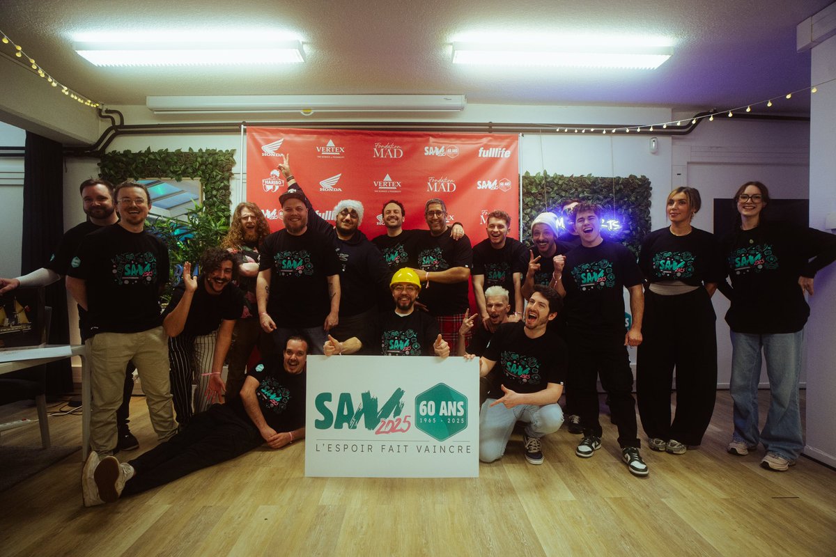 Ils sont prêts à vous faire vivre un événement unique 🩷💚

On se retrouve à 19h30 sur la chaîne twitch.tv/streamagainstm…

#SAM2025