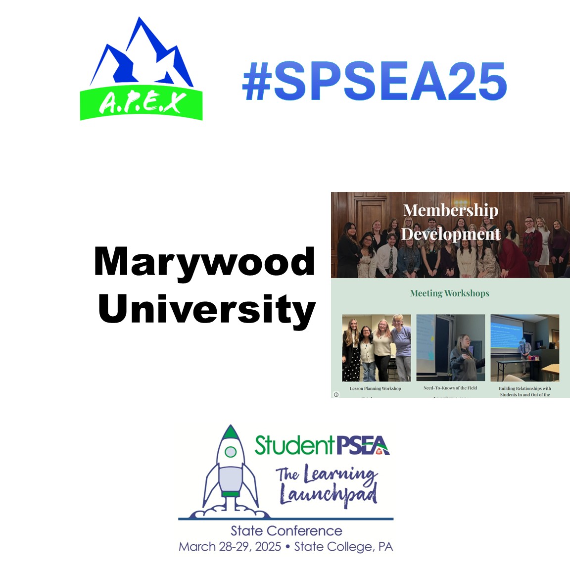 Marywood University #SPSEA25  APEX submission

sites.google.com/m.marywood.edu…