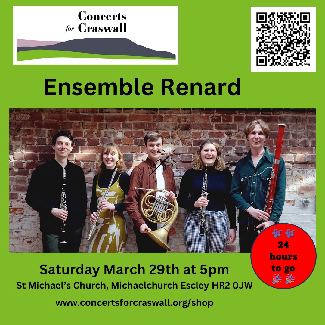 Sat. March 29 at 5pm 

Don't miss this exciting performance featuring everything from classical and sacred music to modern and jazz, showcasing stunning arrangements for the wind quintet genre across different geographical regions and historical periods.

bit.ly/c4censembleren…
