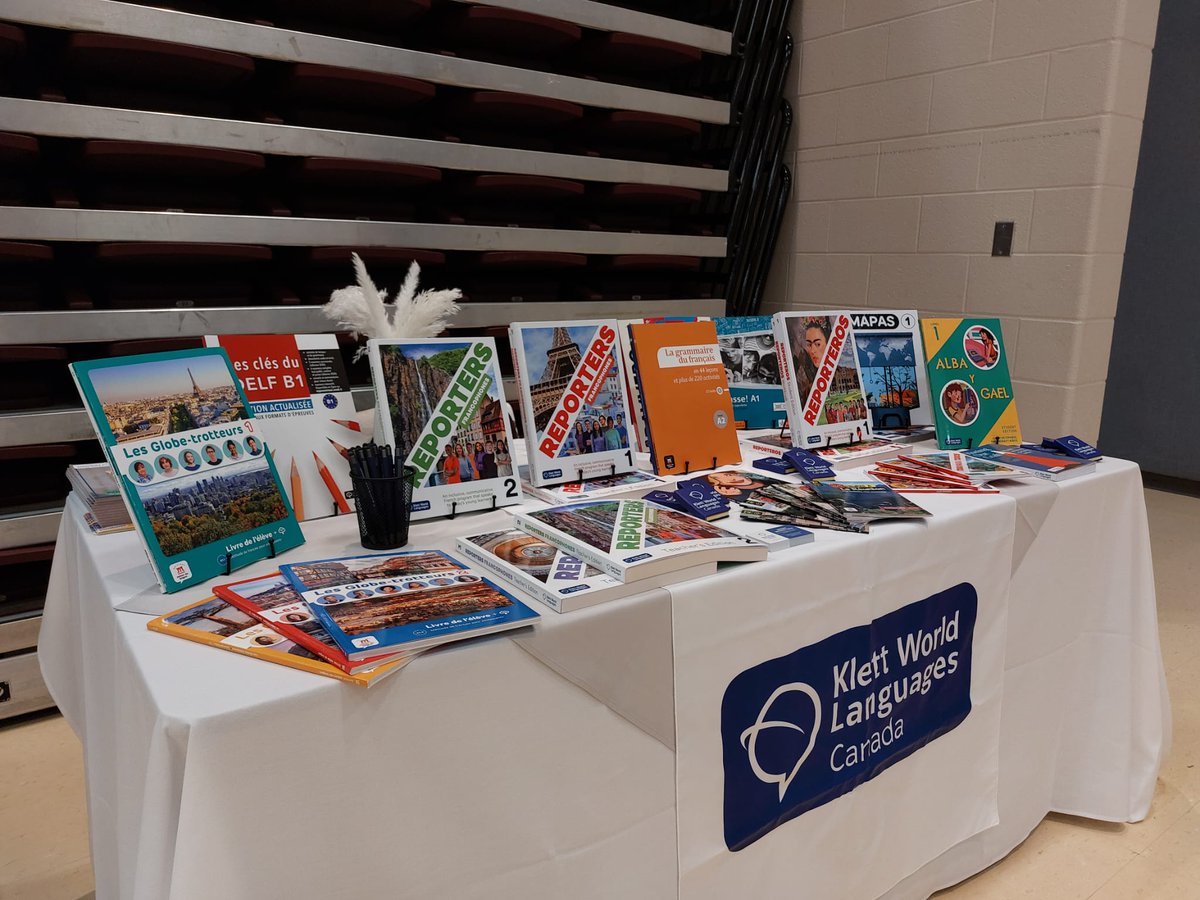 We’re excited to be at the CIS Ontario Languages Teachers Network ‘Meet &amp; Greet’ in Toronto, Ontario today!  Our representative, Justine, is connecting with teachers, sharing insights, and showcasing our resources for French, Spanish, German, and Italian programs.

If you're