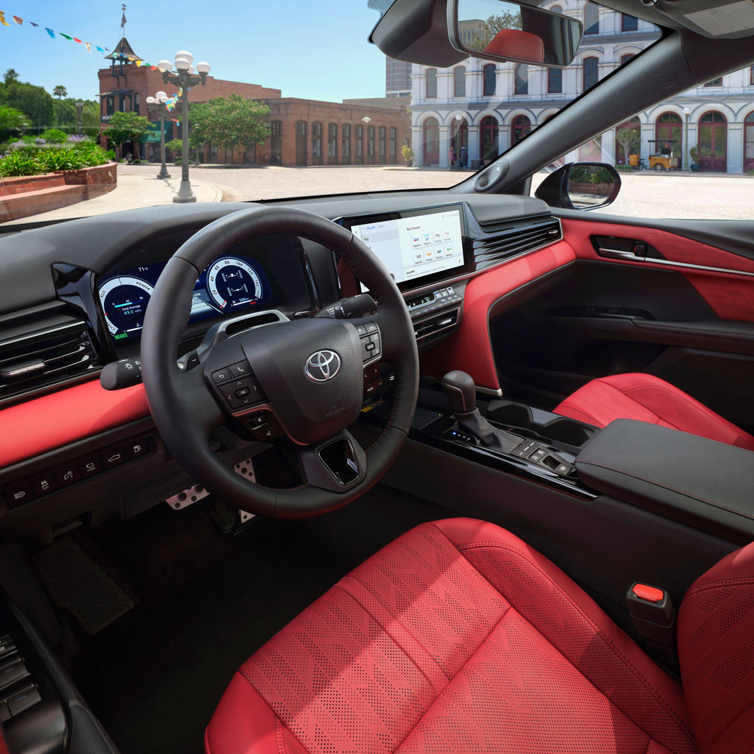 Things are heating up inside the Toyota Camry! 🔥 Check out the stunning red interior of this model in person at Bill Penney Toyota today. #ToyotaCamry #BillPenneyToyota

billpenneytoyota.pulse.ly/ayixeqb53k