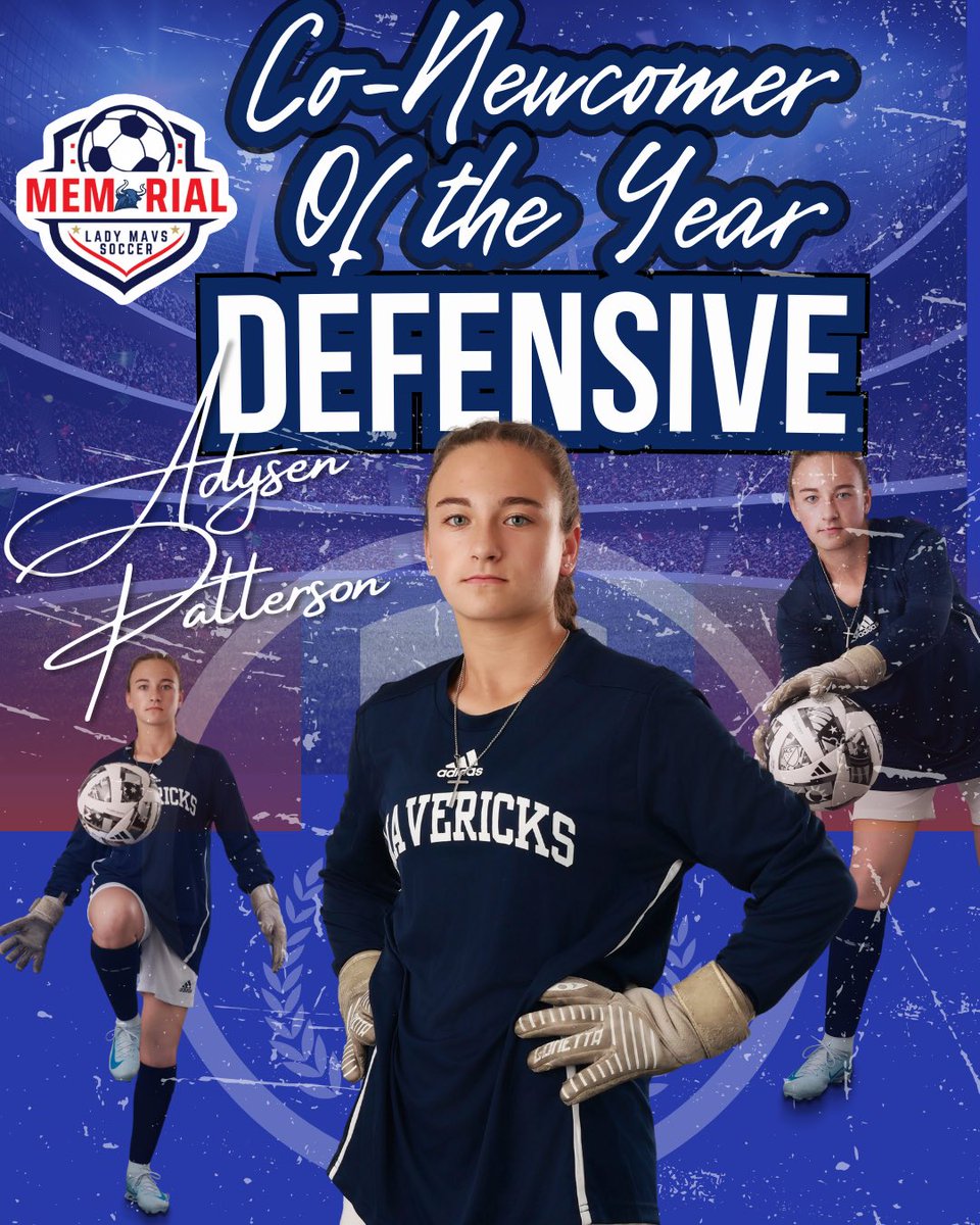 District 4-5A Awards Co-Defensive Newcomer of the Year: 

Adysen Patterson, So. 

Proud of all the hard work this season! Congratulations! #MavsOnTop #LMS