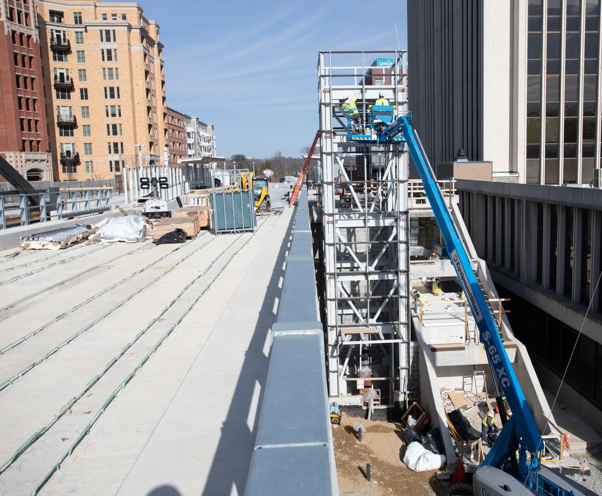 PurpleLineMD's tweet image. Thanks for your patience as we build the Purple Line! Each of the 21 stations, including Connecticut Avenue, will have full ADA accessibility. Exciting progress with stairs and elevators for easy access. #PurpleLineProgress #ConnectingCommunities #ADAAccessibility
