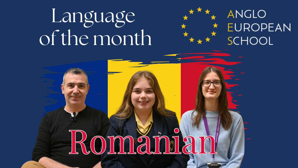 angloeuropean73's tweet image. Language of the Month: 🇷🇴 This month we celebrate the culture and language of the beautiful country of Romania. 

Sophia, Sara and Mr Colese talk to us about their favourite Romanian foods and expressions.

🔗youtu.be/gTH6OXxzbgY

#RomanianLanguage #NCLE #LanguageHubs