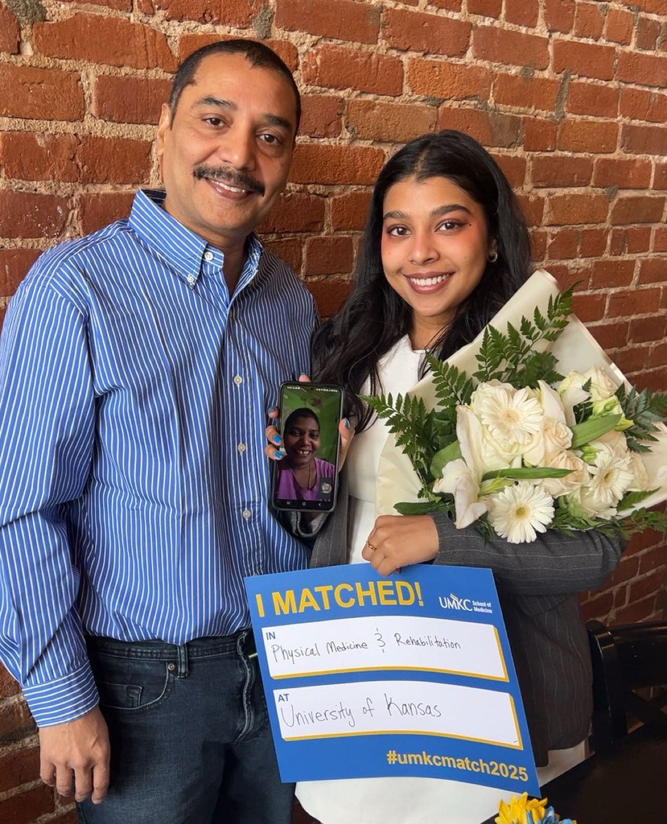 Please welcome one of our new #MatchDay2025 KU PM&amp;R residents — Harshita Degala!

Harshita is all about adventure, staying active, and reading a good book. She’s excited to be completing her prelim year right here at KU before diving into residency with the PM&amp;R team in 2026.