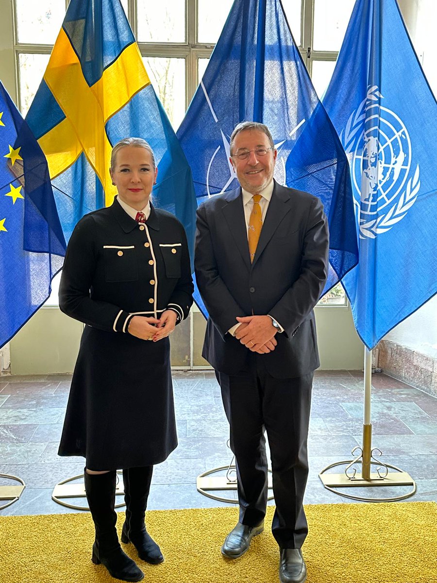 Thank you 🇸🇪 State Secretary Diana Janse &amp; team for substantive consultations on future priorities of Sweden-<a href="/UNDP/">UN Development</a> partnership.

We also discussed our commitment to strengthening recovery &amp; sustainable development in crisis contexts - including Ukraine &amp; Arab States.