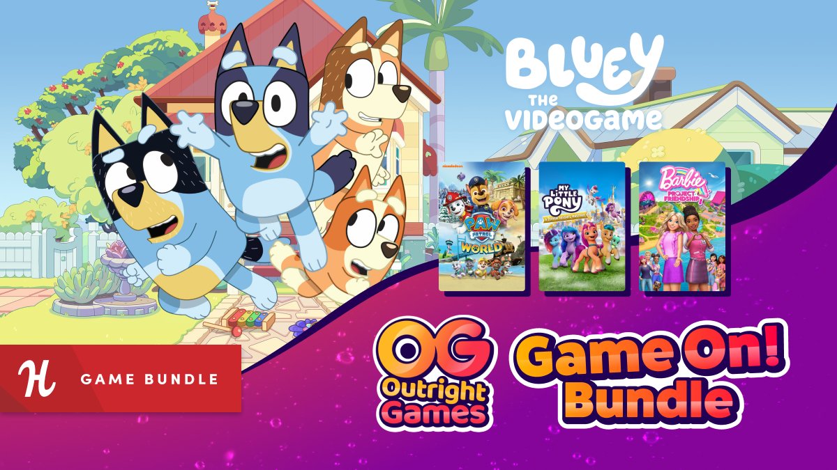 Outright_Games's tweet image. We’re teaming up with @naomiandjack to launch the ‘Game On’ #HumbleBundle as part of their Game On! event, supporting their vital work caring for seriously ill children, young adults and their families 💖
⏳ Available until 18 April
👉Get the bundle here: humblebundle.com/games/outright…