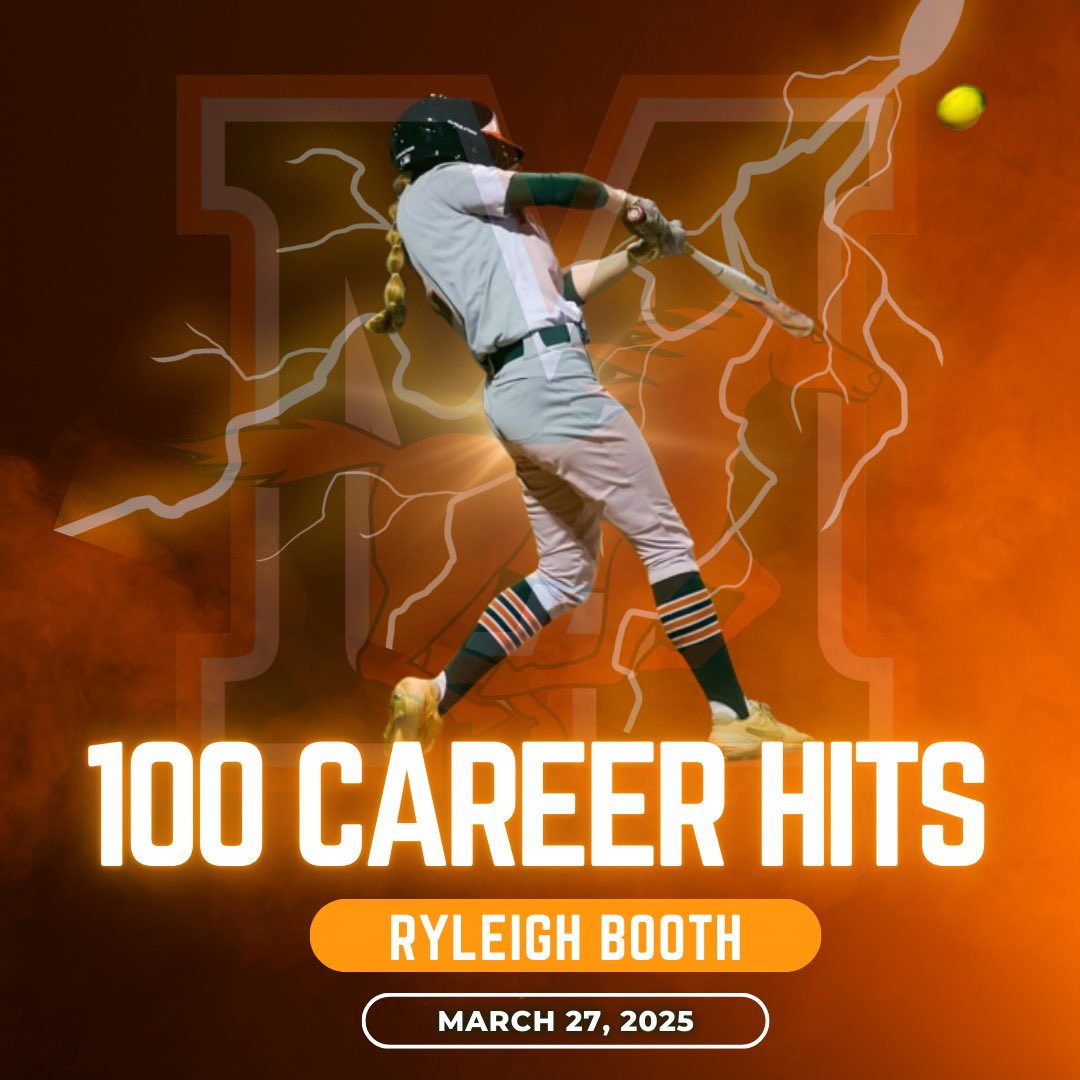 Ryleigh Booth earned her 100th hit last night! #milestone