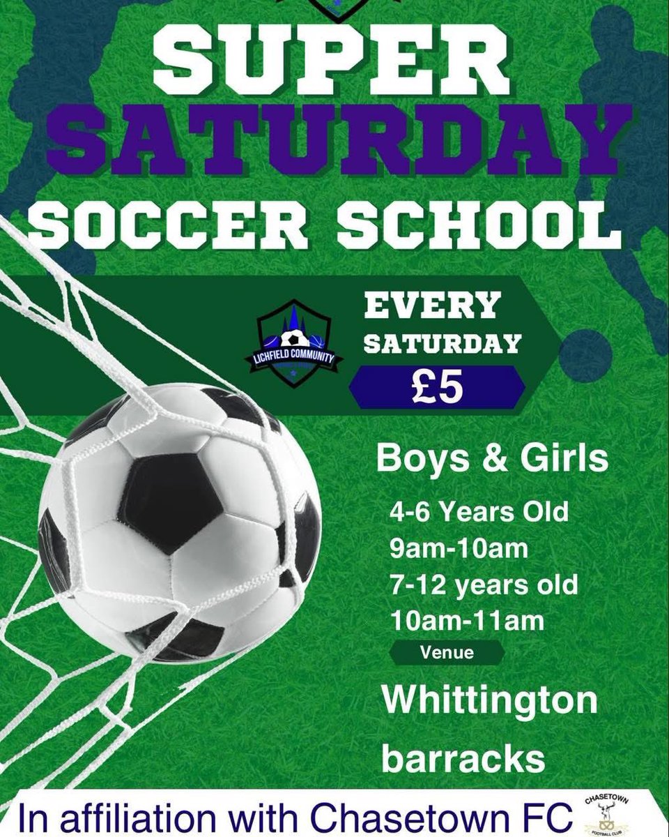 ⚽️ Just drop in or book below ⚽️

bookaby.me/lichfield-comm…