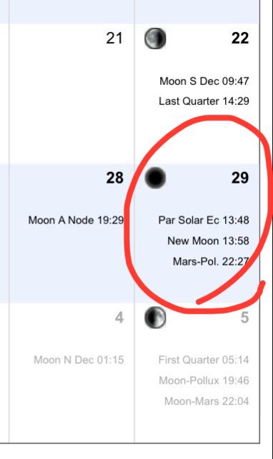 العلم،

بناءاً على الحساب الفلكي، سيولد #هلال_شهر_شوال غداً السبت (29 مارس/ 29 شعبان) الساعة 14:28م. ولا يمكن #رؤية_الهلال إلا بعد مرور 12 ساعة من ولادته بواسطة التلسكوب او بالعين المجردة بعد 15 ساعة. 

وعلى ذلك سيكون #العيد_الاثنين وكل عام وأنتم بخير. 

eclipse.gsfc.nasa.gov/SKYCAL/SKYCAL.…