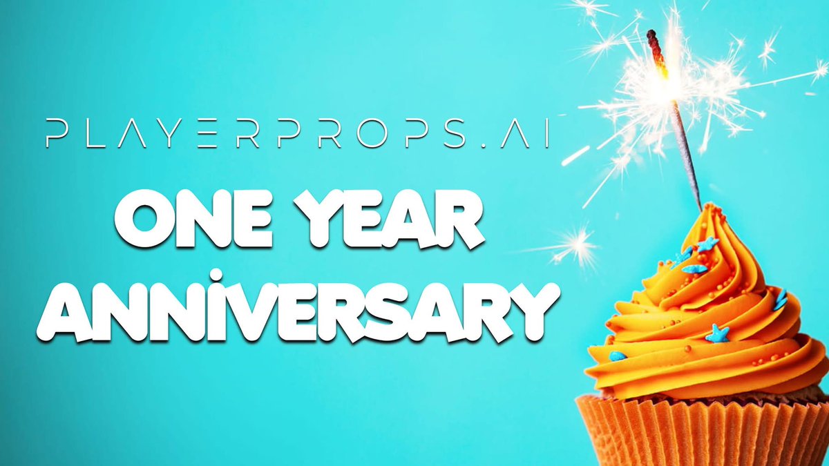 playerpropsai's tweet image. To celebrate today being the One Year Anniversary of PlayerProps.ai, we are going to give someone who Retweets this post an ENTIRE YEAR of Premium Access for FREE!

Random drawing will commence at 100 Retweets!

#GamblingTwitter #GamblingX #BettingX #BettingTwitter…