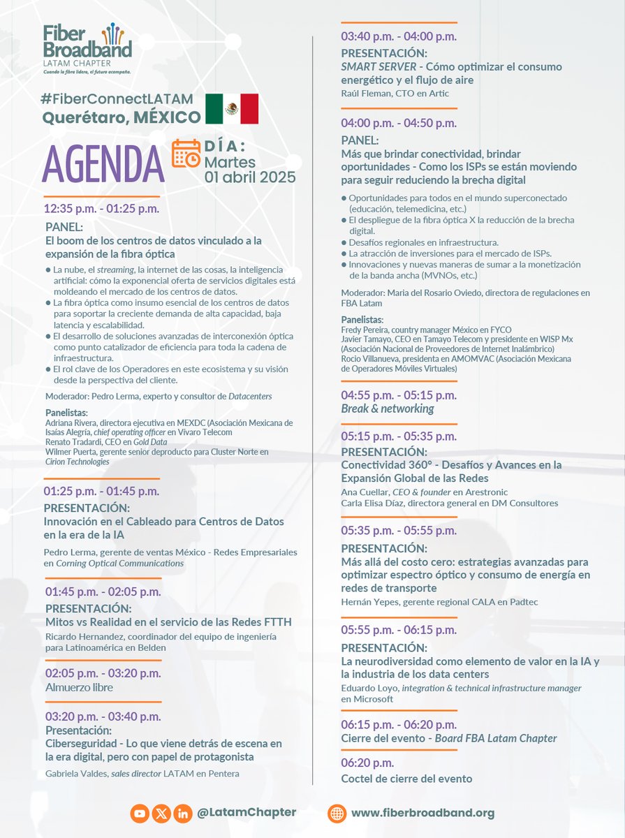 Fiber Broadband Assn LatamChapter tweet media