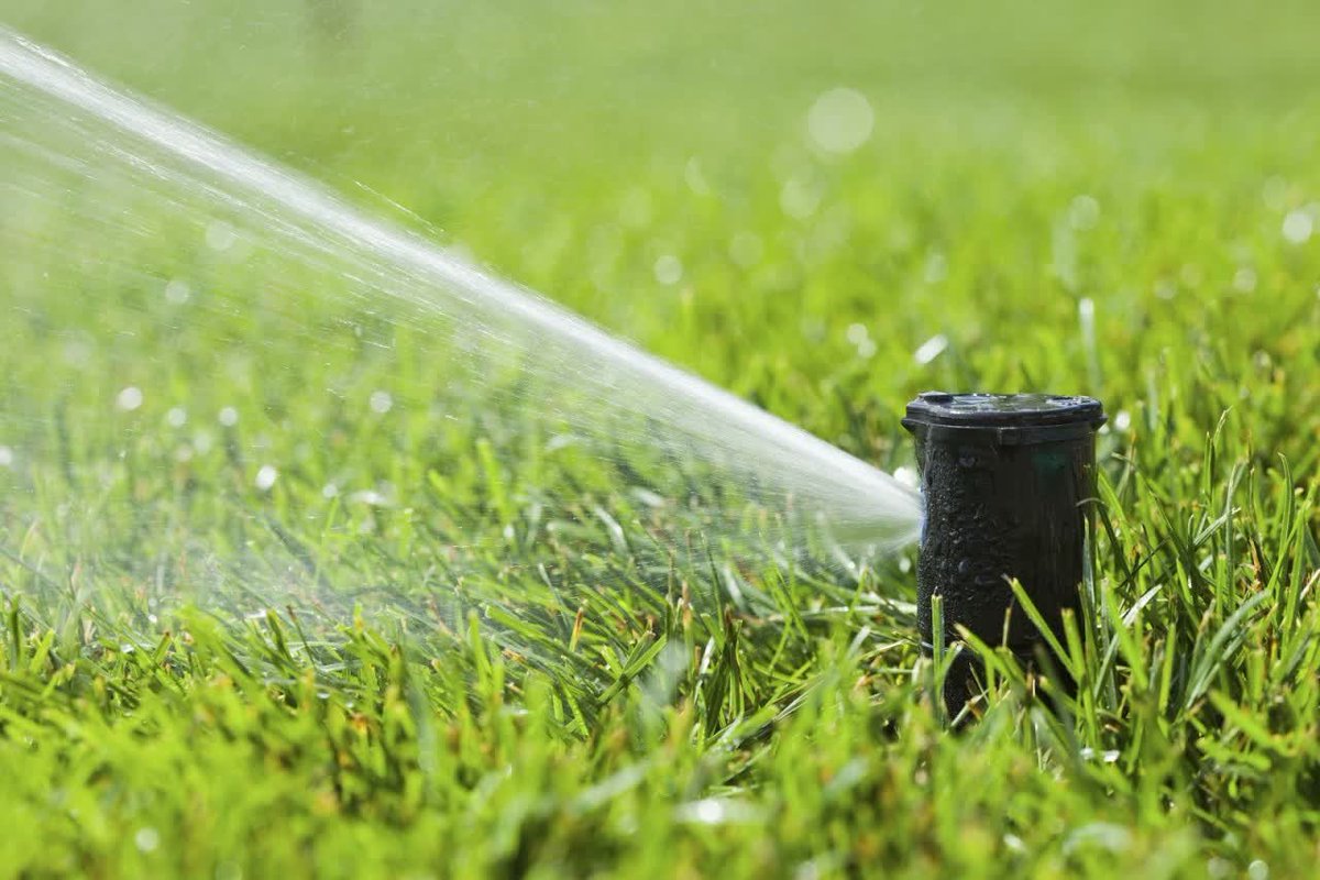 If you have an in-ground irrigation system, check it each spring before use to make sure it wasn't damaged by frost or freezing. An irrigation system that has a leak 1/32nd of an inch in diameter (about the thickness of a dime) can waste about 6,300 gallons of water per month.