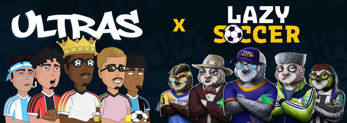 Lazy Soccer partnered with <a href="/0xfutbol/">0xFútbol</a> to bring 50 exclusive whitelist spots for their Ultras NFT mint! 🎟️

To win a WL spot:
⚽️ Subscribe to <a href="/Lazy_Soccer/">Lazy_Soccer</a> and <a href="/0xfutbol/">0xFútbol</a>
⚽️ Like &amp; Retweet
⚽️ Comment your Base address + ⚽️

Join the future of fútbol ownership in Web3! ⚽️🦥

You have
