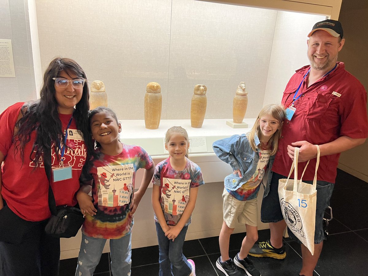 Field Trip to SAMA was amazing! Thanks to all my chaperones and the GT district volunteers!  <a href="/NISDNWC/">Northwest Crossing</a>  <a href="/NISDGTAA/">NISD GT & AA</a> #NISDClueSeekers #WhereInTheWorld?