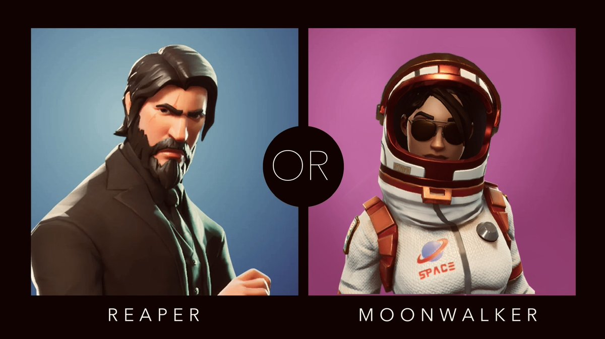 Reaper is in the lead, but there’s till time to vote for which redesign you’d like to see! Check my previous post for the survey #Fortnite #FortniteOG