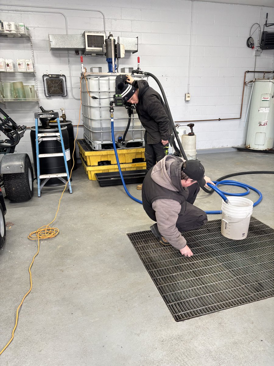 Mixers are Setup, Sanitized and New Easy Caddy transfer pumps are being tested for the first time. Ready to go for 2025