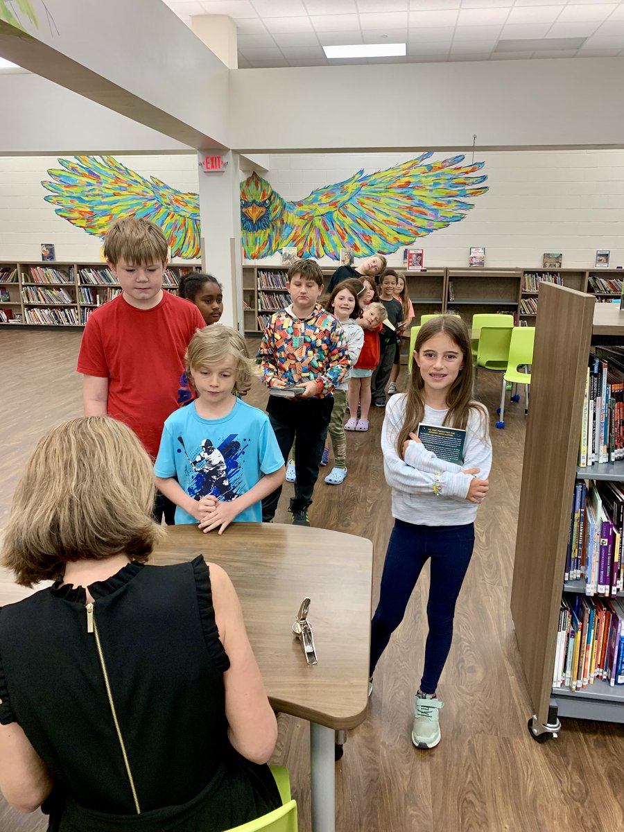 Kimberly Andrew (@missandrew_fce) on Twitter photo Today’s author visit from <a href="/marimancusi/">Mari Mancusi</a> was inspiring and engaging for students and staff alike! If you missed your chance to get your books signed, Mari Mancusi and Meg Kuyatt will be at our District Battle of the Books tournament tomorrow. 🤩 <a href="/HumbleISD_FCE/">Fall Creek Elem</a> <a href="/HumbleISD_lib/">Humble ISD Libraries</a> Today’s author visit from <a href="/marimancusi/">Mari Mancusi</a> was inspiring and engaging for students and staff alike! If you missed your chance to get your books signed, Mari Mancusi and Meg Kuyatt will be at our District Battle of the Books tournament tomorrow. 🤩 <a href="/HumbleISD_FCE/">Fall Creek Elem</a> <a href="/HumbleISD_lib/">Humble ISD Libraries</a>