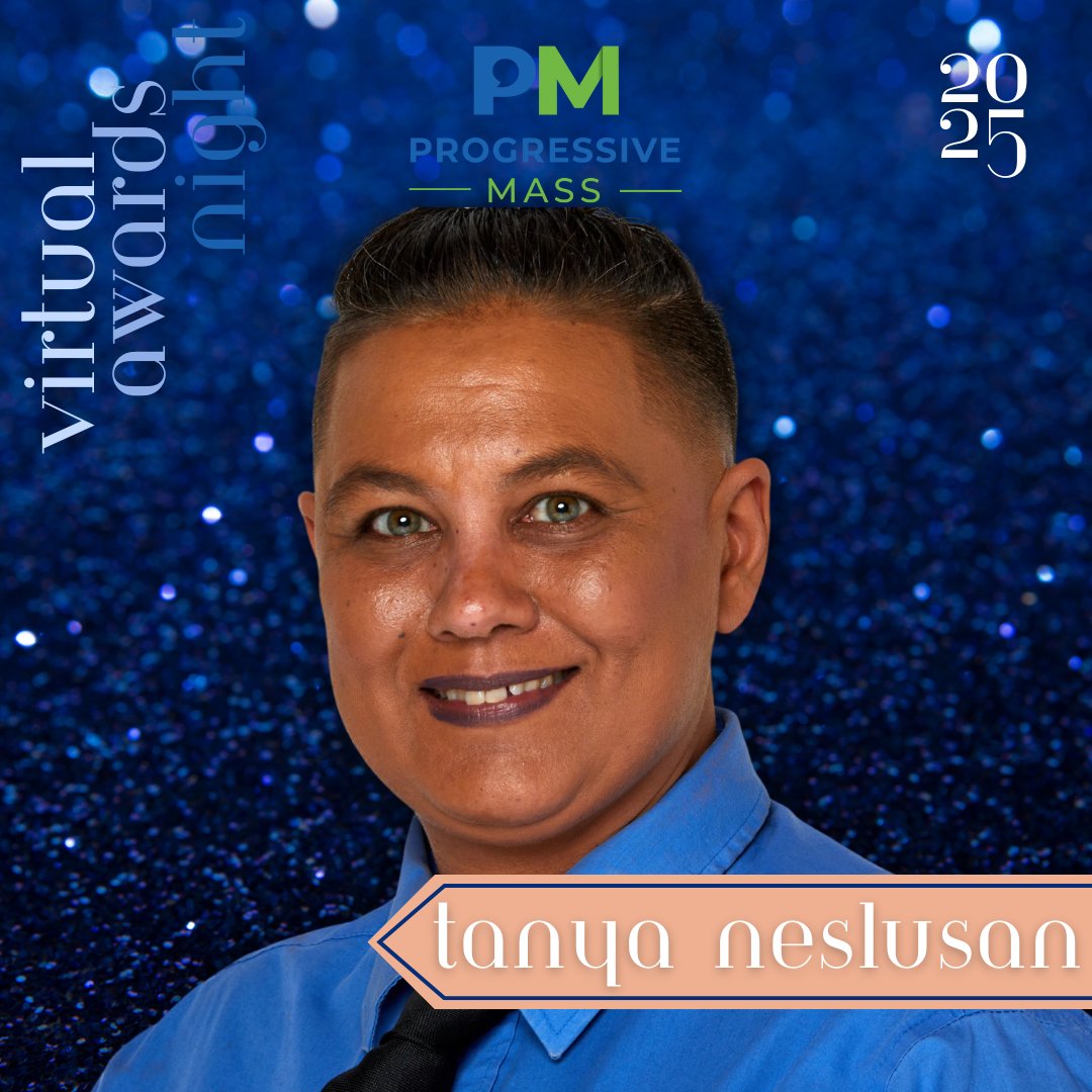 Progressive Mass (@progressivemass) on Twitter photo We are thrilled to honor <a href="/TanyaNeslusan/">Tanya Neslusan</a> at our Virtual Awards Night 25--just 4 weeks away! Join us for an inspiring & celebratory evening on Sunday, April 27th at 7pm. 🎉🏆secure.actblue.com/donate/pmvan25… We are thrilled to honor <a href="/TanyaNeslusan/">Tanya Neslusan</a> at our Virtual Awards Night 25--just 4 weeks away! Join us for an inspiring & celebratory evening on Sunday, April 27th at 7pm. 🎉🏆secure.actblue.com/donate/pmvan25…