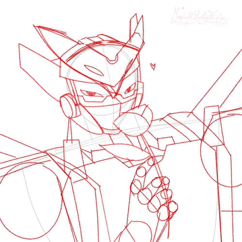AmatistaGalaxy's tweet image. Robots are still hard to draw… 😠 
But I had to doodle him! ☺️ 

#메탈카드봇 #metalcardbot #fletaz