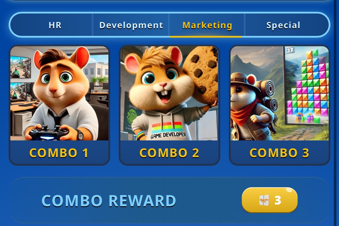 Od1lvBcrW63wkj5's tweet image. 🔥Hamster Kombat GameDev 

Daily Cipher and Daily Combo    

 29.03.2025 

Code:  GAME

G - - .
A . -
M - -
E . 

 #HamsterKombat #GameDev #dailycipher #dailycombo#ハムスターコンバット