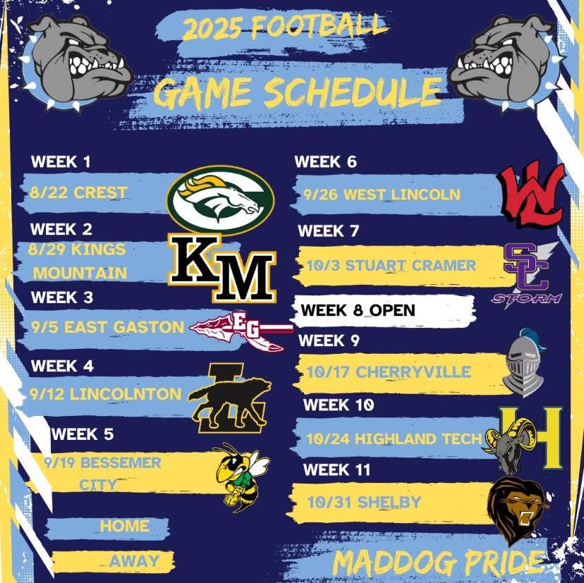 2025 Schedule Release
