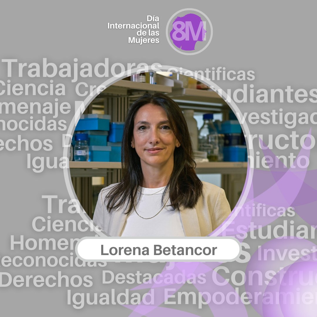 #8M 

Lorena Betancor, #investigadoraPEDECIBA Grado 5 del Área #Química   

“En este Mes de la Mujer, sigamos construyendo oportunidades, desafiemos estereotipos y demostremos, con hechos y presencia, que la ciencia también es nuestro lugar”

Conocé más pedeciba.edu.uy/es/noticia/8m-…