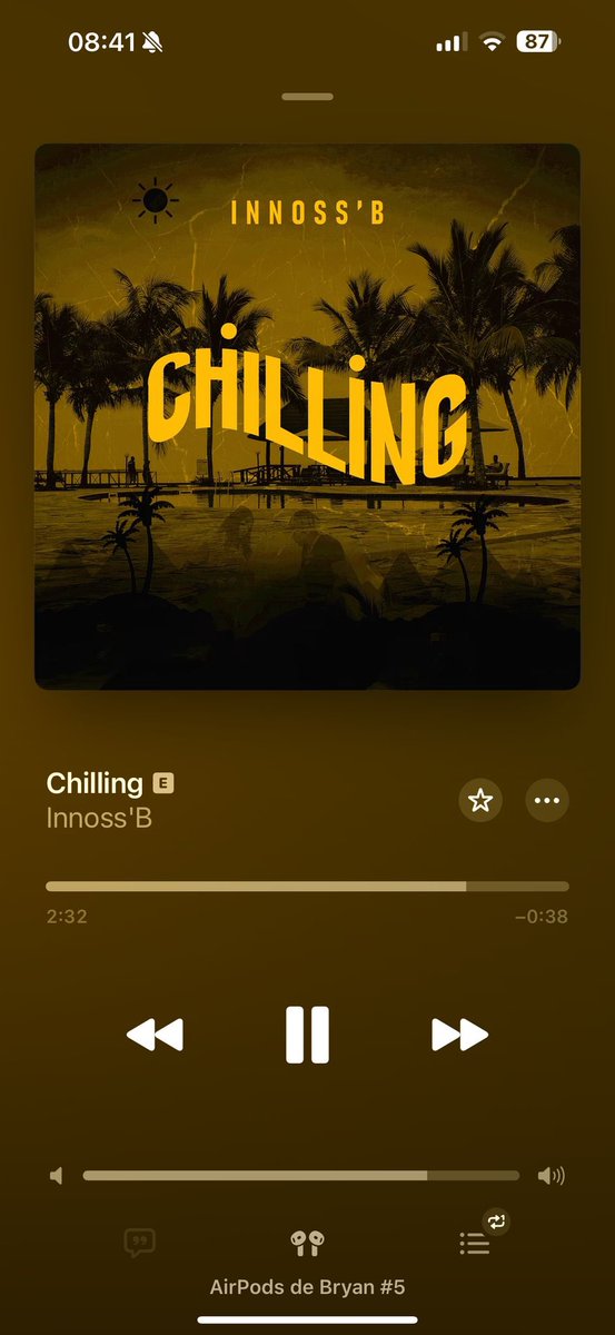 INNOSS'B (@officialinnossb) on Twitter photo C’est pas de ma faute si t’es tombé love de moi 🐅 # chilling C’est pas de ma faute si t’es tombé love de moi 🐅 # chilling