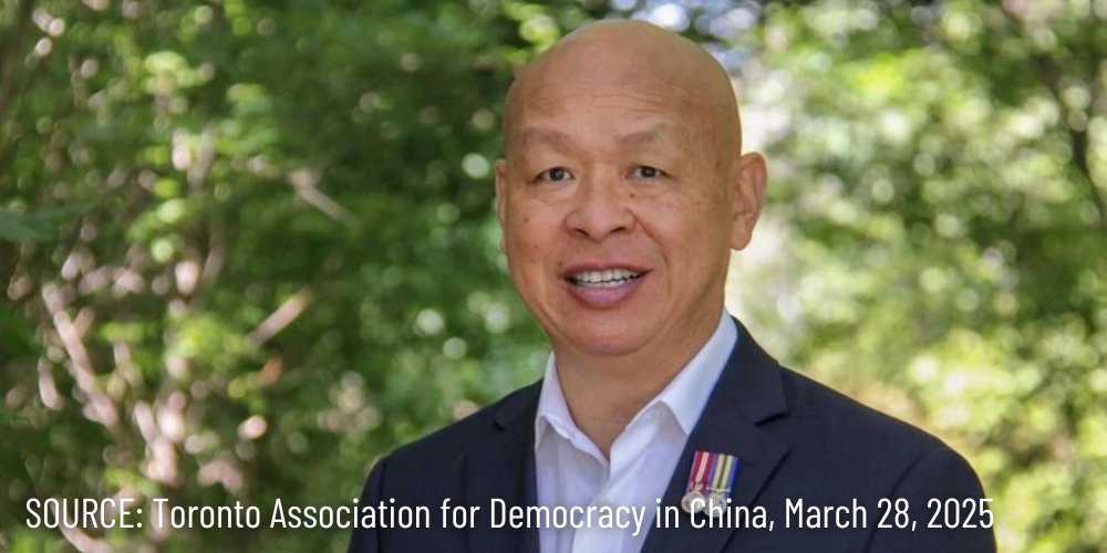 WeAreCanProud's tweet photo. #BREAKING: Carney Liberal MP Paul Chiang reportedly told a Chinese-language media outlet that "you can claim the one-million-dollar bounty" if you kidnap Don Valley West Conservative candidate Joe Tay and "bring him to Toronto’s Chinese Consulate." https://t.co/ts88Jy8sXp