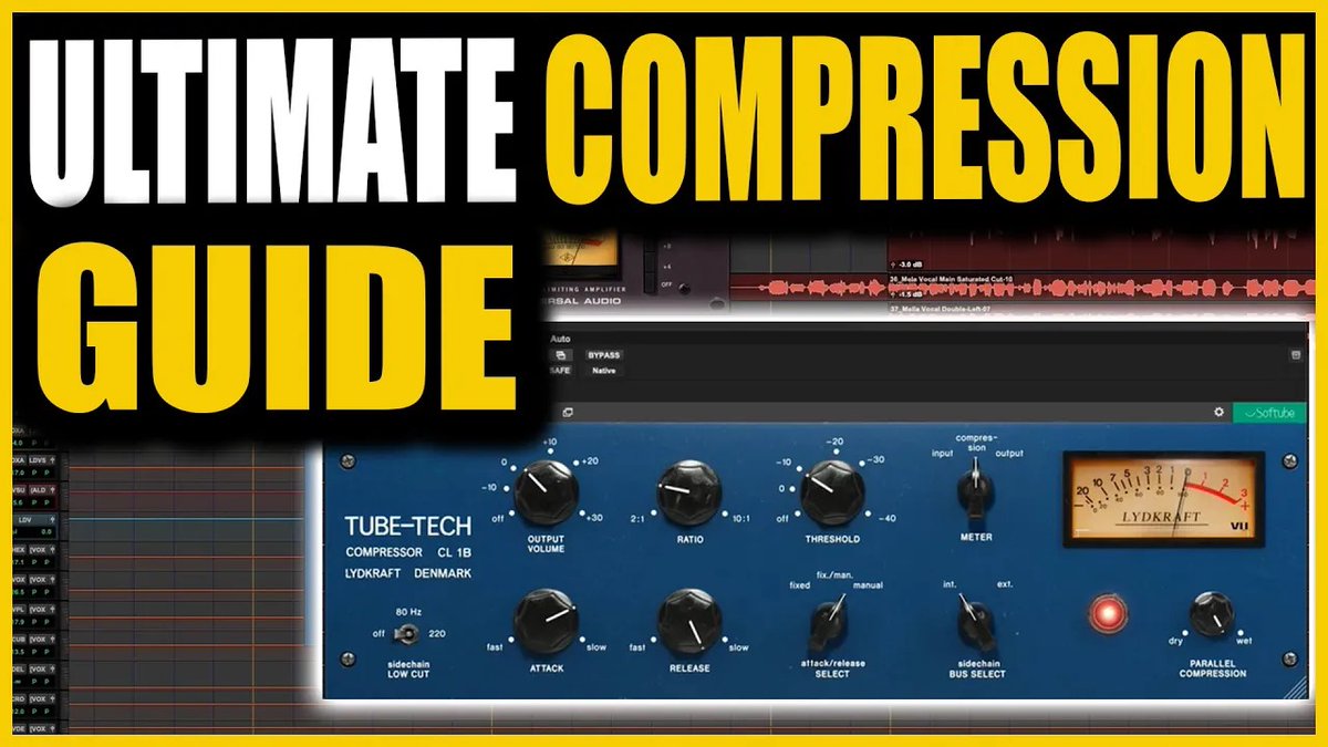 Introduction to the Series
Understanding Compression Pt. 1: Why Compress?
Compression shapes emotion + energy. Over this series, I’ll walk through key controls, creative uses &amp; real-world tips.
Start here: Why are you compressing?
Full guide + course: promixacademy.com/course/mixing-…