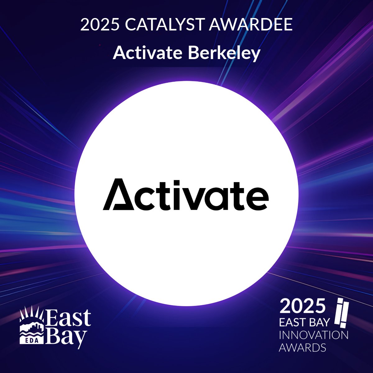 Activate Berkeley is a 2025 Catalyst Awardee for the 12th Annual East Bay Innovation Awards! Visit them at activate.org/berkeley 🚀🏆 #Berkeley #eastbayiawards #eastbayeda <a href="/activatefellows/">Activate</a> #ActivateBerkeley